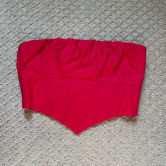 Princess Polly Tops - Princess Polly Red strapless